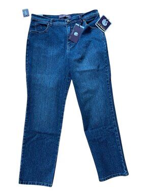 Gloria Vanderbilt Amanda Classic Fit Look Slimmer Jeans 16 P NWT